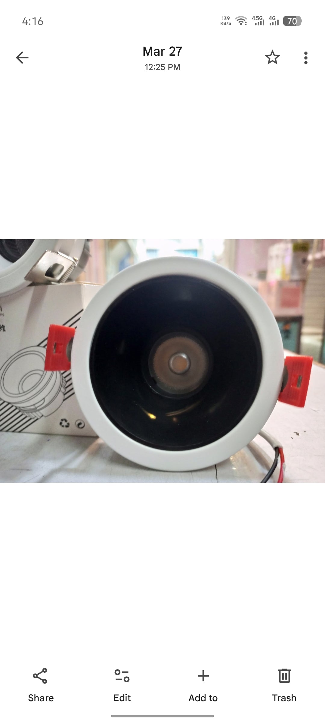7w cob Ceiling light