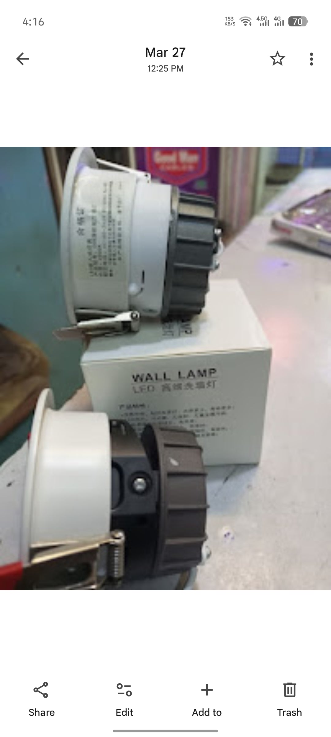 7w cob Ceiling light