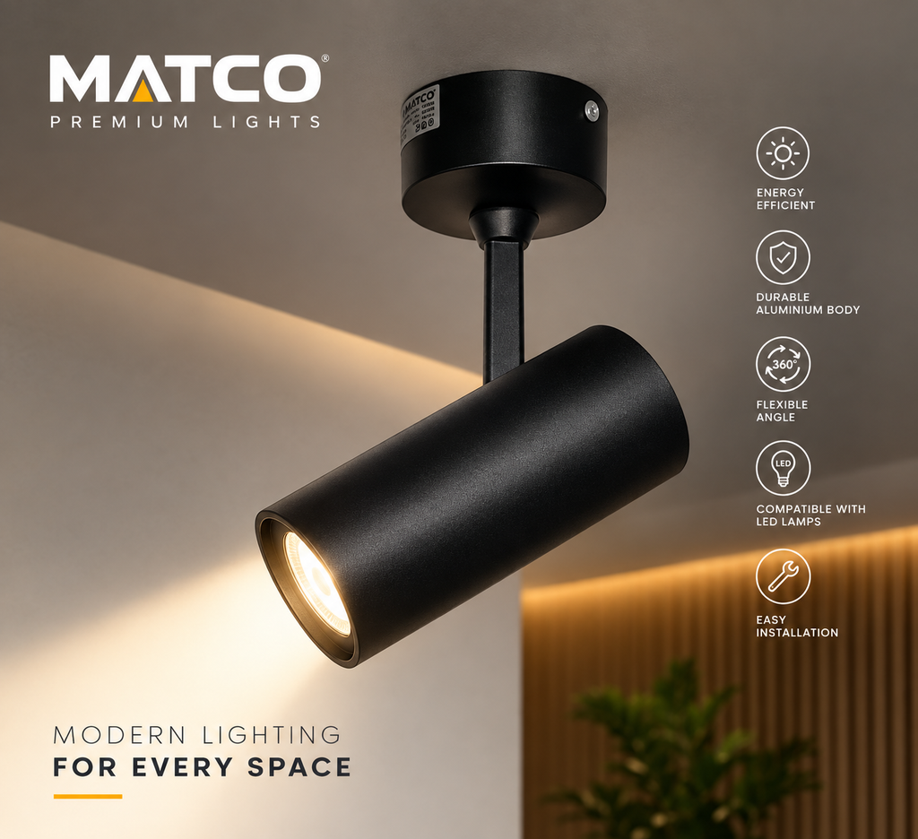 Surface mounted spot light 12w